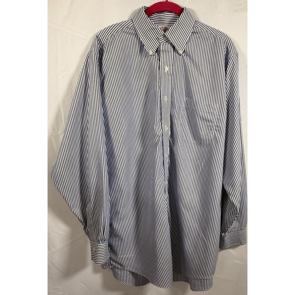 brooks‎ brothers shirt Size 16-33 Striped Long Sleeve Button Up